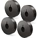 ENS Custom Drilling Junction Box for Security Cameras - Aluminum Enclosure - Dome/Turret/Bullet/Fisheye Cameras Base - Dark (M, 4 Packs)