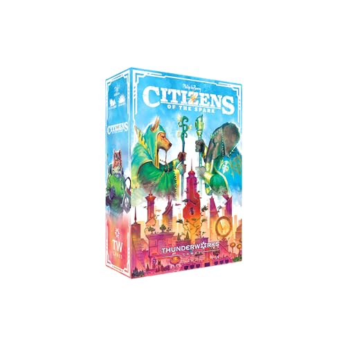 Citizens of The Spark juego de mesa estratégico para 1-5 jugadores miniatura 1