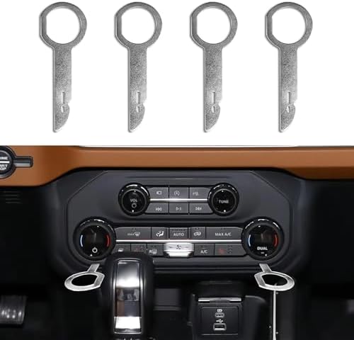 Kenwood Keys Car Stereo Radio Removal 4 Keys Remove Tool 4pcs/set For Audi For Ford For Volkswagen Pioneer Car Stereo - Foto 5