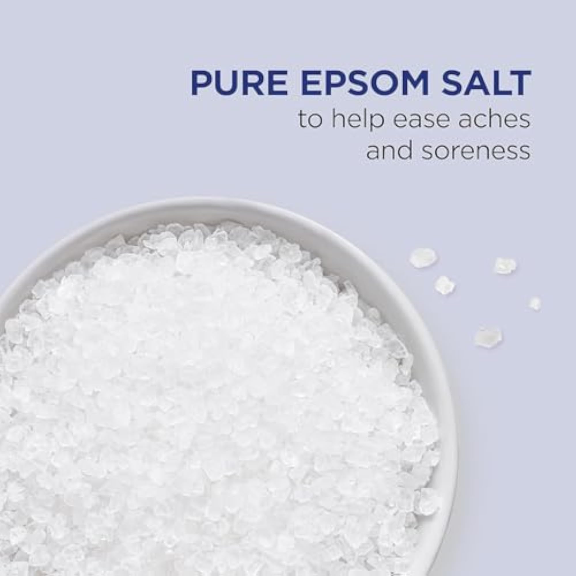 Fast-Acting Epsom Salt 1Kg for Pain Relief and Relaxation