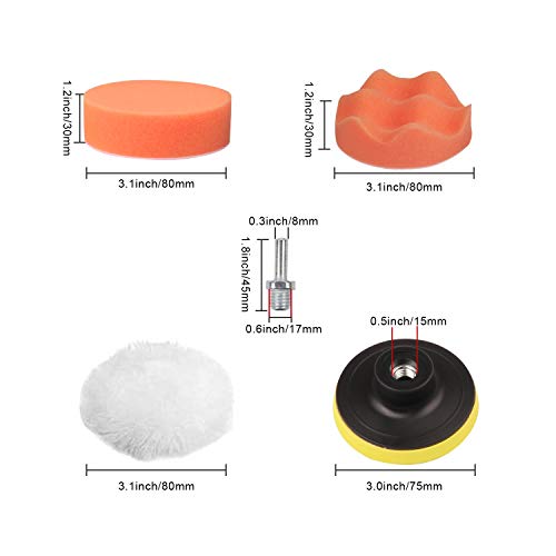 Kit per Lucidatrici Auto, Lucidatura auto pad
