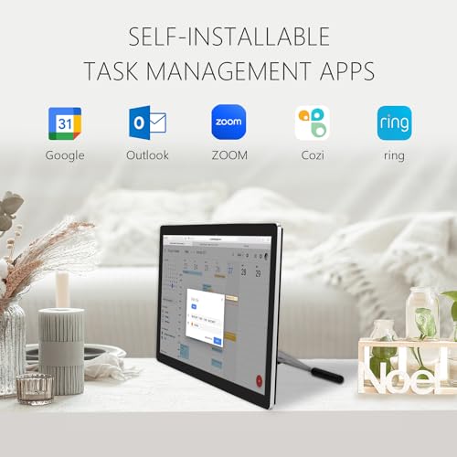 Image of Large Touchscreen Monitor Digital Electronic Calendar, Downloadable APP,10-Point Touch,16:9 Display, Android 11 with 4 RAM & 32GB ROM,Perfect for Office, Business, and Home (21.5 inch)