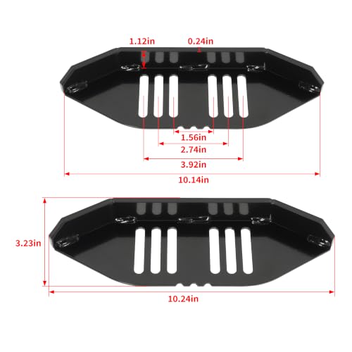ALMULOO Skid Shoe Compatible with Machines 2.75 Bolt Spacing Snow Blower by ALMULOO - Used condition - Image 7