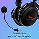 HyperXCloud Core-KabellosesGaming-HeadsetfürPC,DTSHeadphone:XSpatialAudio,Memoryschaum-Ohrpolster,robusterAluminiumrahmen, Schwarz Kabellos Wi-Fi