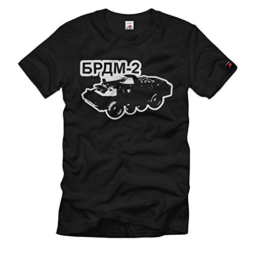T-shirt de cyclisme BRDM 2 Boyevaya Razvedyvatelnaya Dozornaya Mashina noir XX-Large pour homme