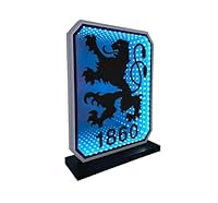 TSV 1860 München Lampe LED Licht Nachtlicht ** Mirror **
