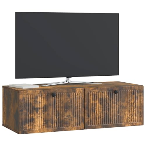 Meuble bas minimaliste flottant pour cacher les câbles TV - 3