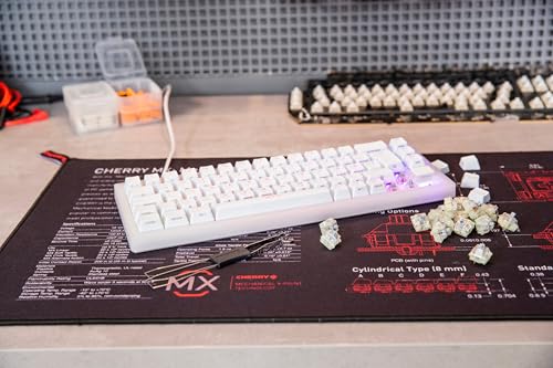 MX RGB SPEED SILVER Switch Kit, 23 interruttori meccanici per tastiera, Per tastiere fai da te, hot-swap o da gioco, Interruttore lineare senza clic, Veloce e diretto - Tastiera gaming - Immagine 6