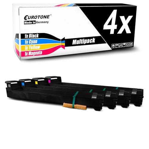 Pack de 4 toners HP Color Laserjet M855 Eurotone à haute fidélité colorimétrique CKMY