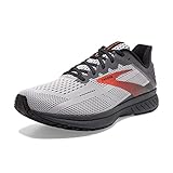 Brooks Men’s Anthem 5 Neutral Running Shoe - Alloy/Pearl/Pumpkin - 10.5 Medium
