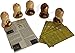 Holy Land Market Wood Ornaments - 3D Mix of 5 (3" Each).
