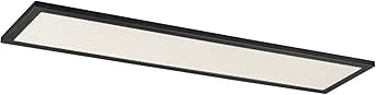 Maxim Lighting 55764WTBK Sky - 40W 1 5CCT LED Flush Mount-48 Inch Length and 11.75 Inch Wide, Finish Color: Black