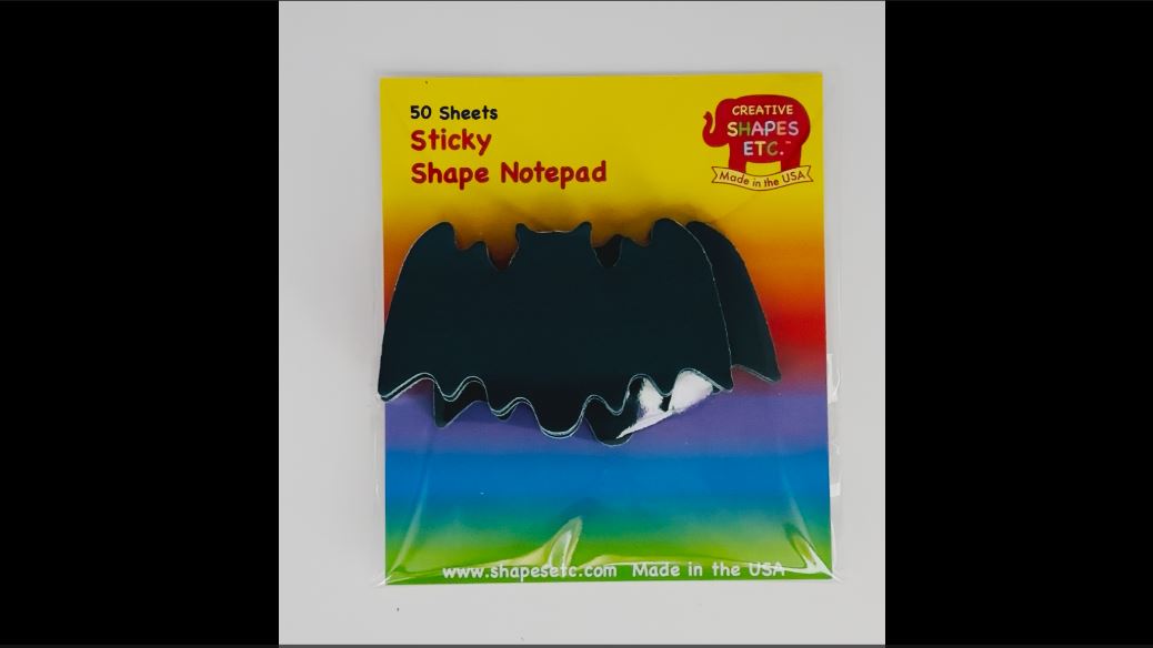 Watch Bat Sticky Notepad Overview on Amazon Live
