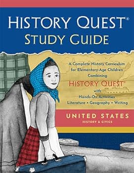 Paperback History Quest: United States Study Guide Book