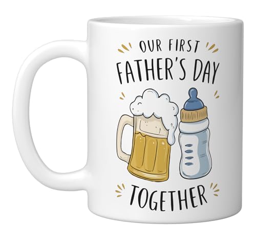 Taza Cerámica Día del Padre 11 onzas Blanca miniatura 1