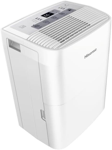 Hisense DH5020K Dehumidifier angled view