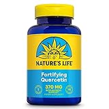Nature's Life Fortifying Quercetin 370 mg - Bioflavonoid Support for Overall Wellness - Quercetin Supplements - Lab Verified, 60-Day Money-Back Guarantee - 100 Servings, 100 Vegetarian Capsules