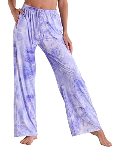 Image of X-Image Women Comfy Casual Pajama Pants with Pockets & Drawstring