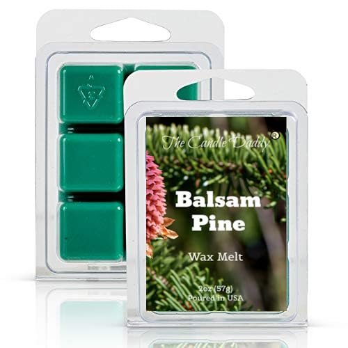 Balsam Pine Scented Wax Melts - 2 Ounce - 6 Cubes - 1 Pack