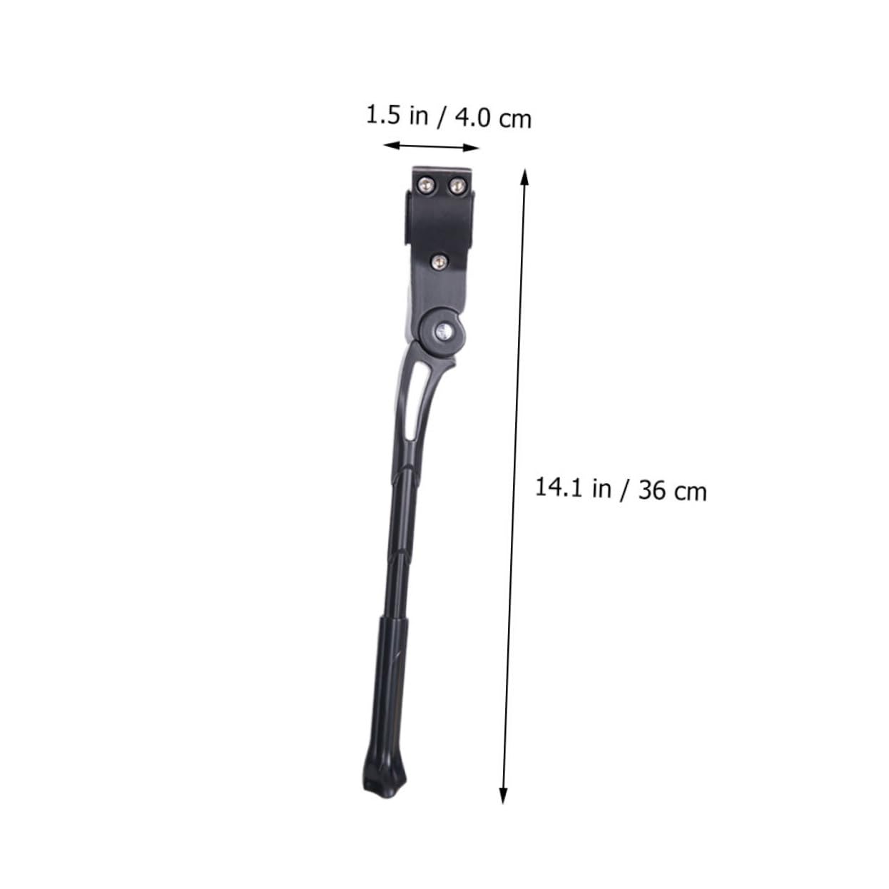 POPETPOP Practical Bike Kickstand for Mountain and Road Bikes Lightweight Aluminum Alloy Stand for Outdoor Use Release Installation for Convenient Parking