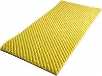 Colchão Casca de Ovo Espuma Perfilada Anti Escaras 188 x 80cm Densidade 20 Amarelo J.B