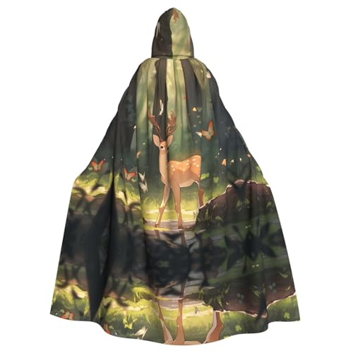 Cape à capuche Bambi Picture longue pour sublimer votre déguisement adulte