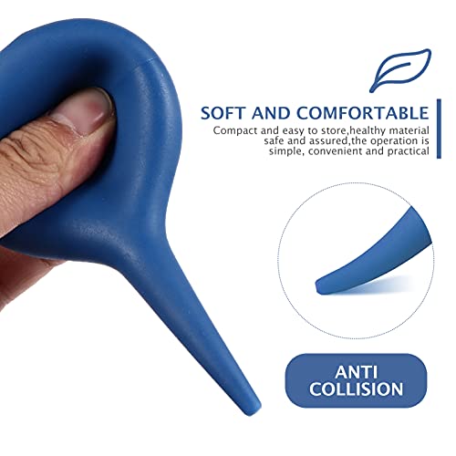 TOYANDONA 4Pcs 75Ml Seringa Da Orelha Snot Otário Otário Muco Nasal E Dusters Lavagem Squeeze Bulbo