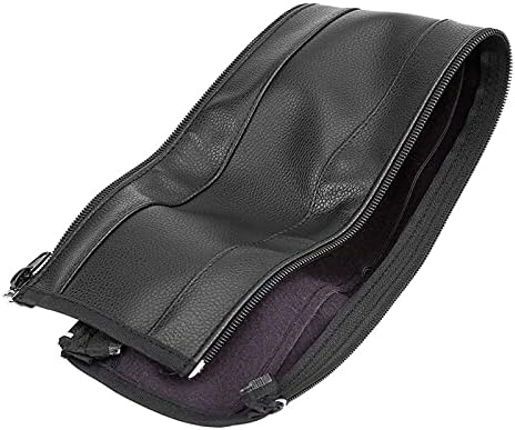 Black PU Leather Stroller Bar Cover Durable Armrest Protective Case for Baby Strollers — 사진 4