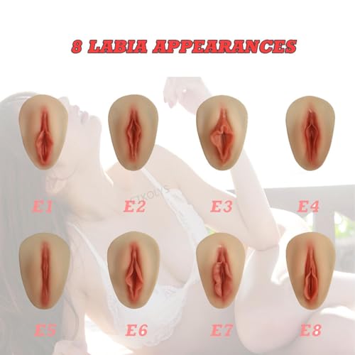 #7701 Fake Vagina Silicone Underwear Insert Pad for Collections Play- Cyber Skin2