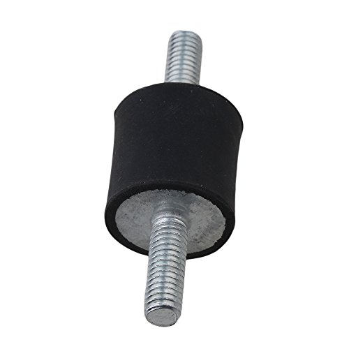 BQLZR 6mm Rubber Double Ends Screw AntiVibration Mount Silentblock For