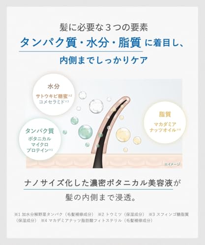 BOTANIST ボタニスト ボタニカルシャンプー モイスト サクラ&バニラの香り ツヤ髪 髪質改善 カラーヘア 熱ダメージ補修 濃密美容液処方
