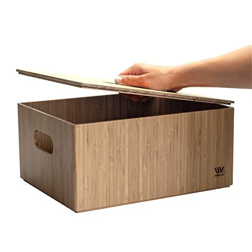 MobileVision Bamboo Storage Box - Thumbnail 2