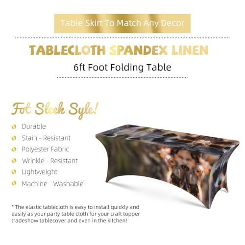 Nappe élasthanne raton laveur anti pli protection table - 6