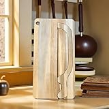 【Gain de place】 Cette trancheuse à pain combine une trancheuse et une planche à découper dans un seul design intégré, minimisant l'encombrement et maximisant la commodité de stockage.