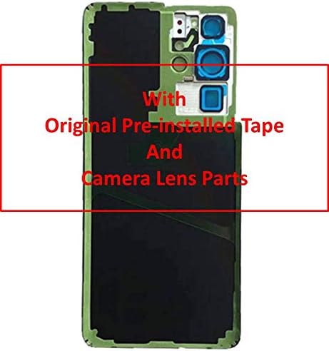 Vitre Arrière De Remplacement Pour Galaxy S21 Plus - Verre Trempé Avec Objectif Caméra Préinstallé + Kit Outils