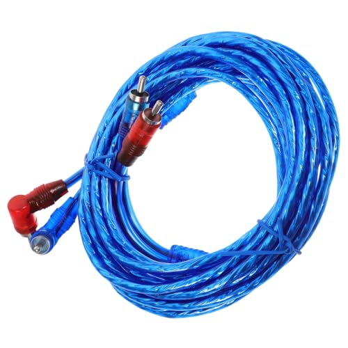 Ciieeo Câble Audio Rca Stéréo 3 Mètres Câble Auxiliaire Pour Voiture Usage Automobile Accessoire Électronique