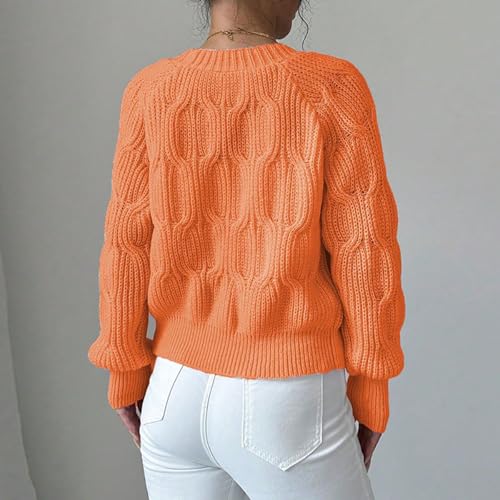 Women Knitted Cardigan Sweater with Bow V-Neck Button Down Long Sleeve Open Front Casual Outwear for Fall Winter2