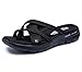 Skechers Cali Women's Flex Appeal 2.0-Start up Sport Sandal,Black/Black,7 M US