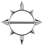 piercing brustwarze stillen Lieferumfang: 1x Körperschmuck Schild Titan extrem