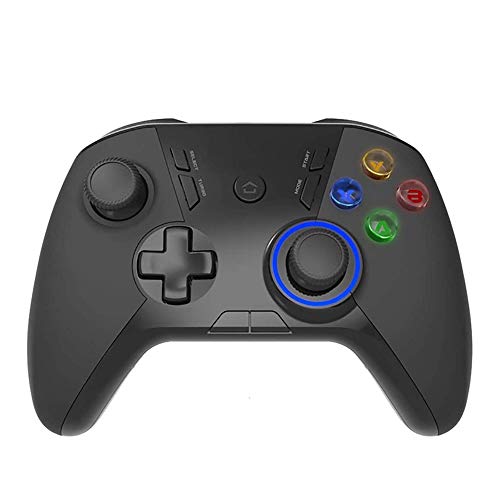 ZOUJIARUI PC Gamepad, Controlador de Juegos inalámbrico Bluetooth, PC Video Gamepad Joystick con Doble vibración y remapa Cover