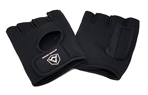 Attack Mode Workout Gloves (Medium, Black)