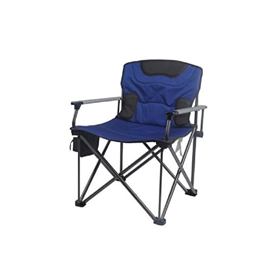 Ozark Trail 500 lb Capacity XXL Director Chair, Blue