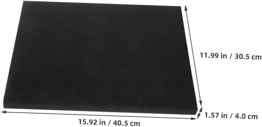 Foam Packing Sheets Cushioning Foam Inserts for Boxes Black Padding for Shipping Glassware Ceramics Damage Prevention Multi-industry Packaging Supplies
