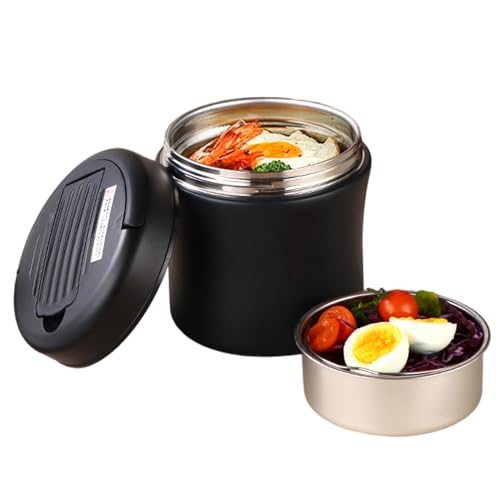 Recipiente de comida de acero inoxidable 304 de boca ancha para sopa caliente 8