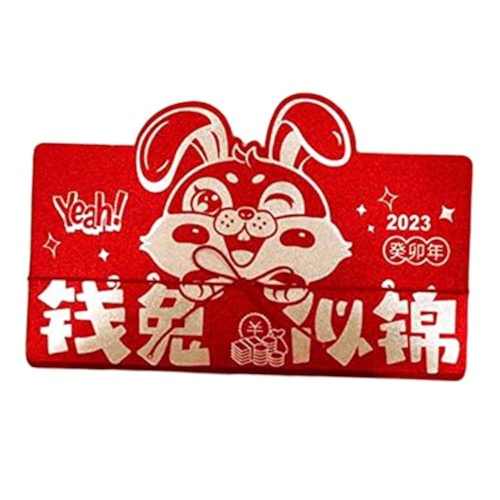 Chinese New Year Money Envelope, Rabbit Year Style F