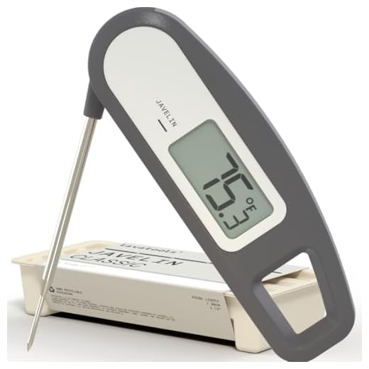 Lavatools PT12 Javelin Digital Instant Read Meat Thermometer for Kitchen, Food Cooking, Grill, BBQ, Smoker, Candy, Home Brewing, Coffee, and Oil Deep Frying