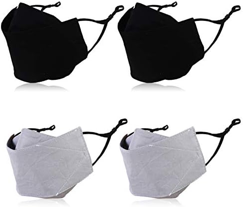 DaPlug Cloth Reusable Face Mask Men Women Washable Black Lanyard Usa Designs Funny Breathable Adults Pocket Adjustable Mascarillas Elastic Cotton Wearer Cover Comfortable Polyester Nose Wire