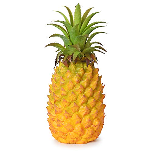 Lvydec Künstliche Ananas, realistische künstliche Früchte, künstliche Ananas für Zuhause, Schrank, Tisch, Party-Dekoration (25,9 cm) Cover