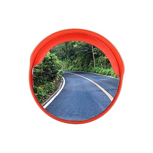 Miroir incassable grand angle de route 75cm avec optique bombée