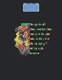 inspirational notebook, Courage doesn't always roar.Sometimes courage is the quiet voice at the end..: inspirational notebook 120 pages, composition ... notebook, strongest notebook, lion notebook.
